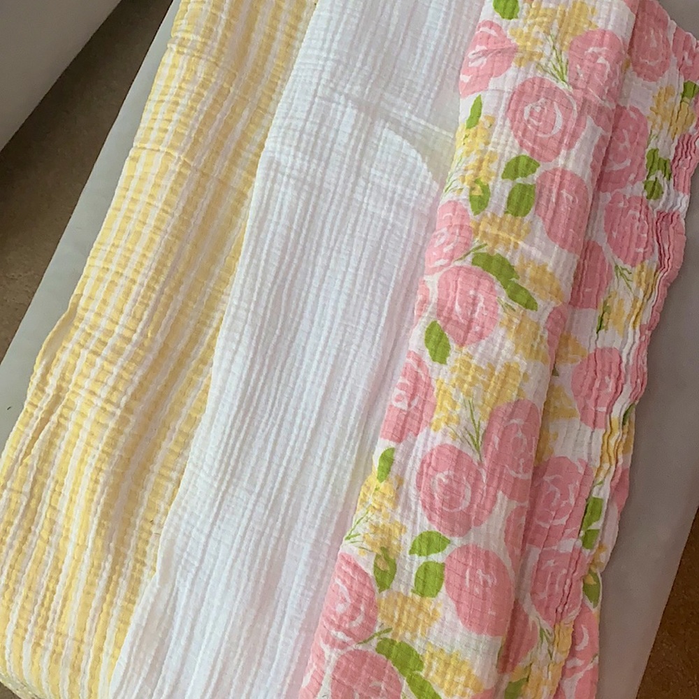 Fawn & Foster organic muslin swaddles